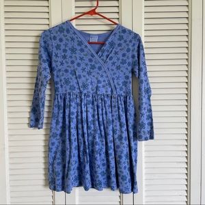 Blue Floral Girls Dress Fresh Produce